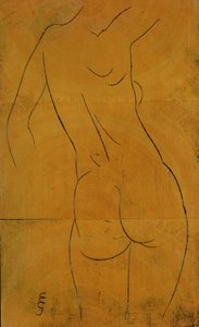 Female Nude, Back View