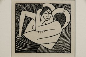 Stay Me With Apples by Eric Gill