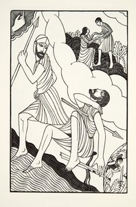The Death of Troilus by Eric Gill