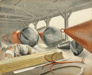 Buoys and Grappling Hook, 1933