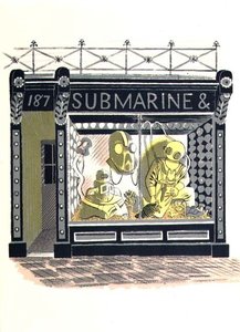 The Marine Suppliers, from High Street, by J.M. Richards, 1938