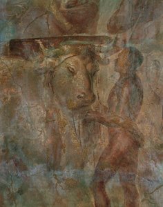 Cart with Bacchus Child by Erich Lessing