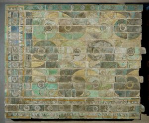 Frieze of the Griffins, Susa, Palace of King Darius by Erich Lessing