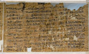 Ipuwer Accuses the Administration of a Pharaoh by Erich Lessing