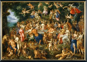 The wedding of Thetis and Peleus by Erich Lessing