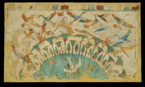 Paintings from the Tomb of Metjetji by Erich Lessing