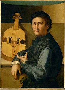 Portrait of a Viola Player by Erich Lessing