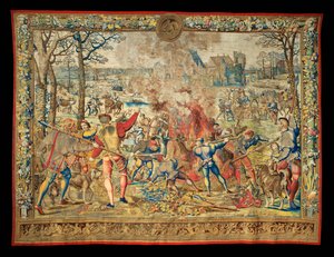 Tapestry The Hunts of Maximilian, One of Twelve by Erich Lessing