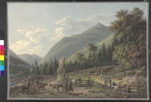 The Borscha Pass, Hungary by Erich Lessing