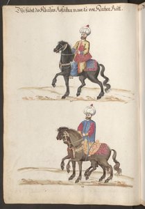 The court of the sultan by Erich Lessing