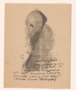 Abstract Figure with Beard by Erich Wichmann