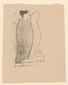 Two Standing Figures