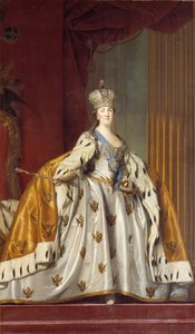 Portrait of Empress Catherine II in Her Coronation Robes