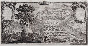 The Battle of Warsaw on July 1656 by Erik Dahlbergh