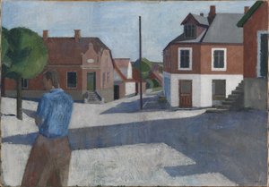 Street with Figure