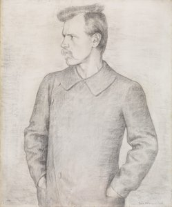 Fridtjof Nansen by Erik Theodor Werenskiold