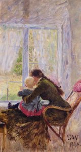 You and Bebe by Erik Theodor Werenskiold