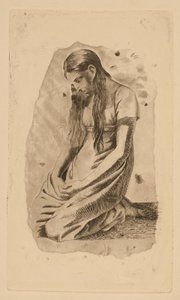 Kneeling Young Girl