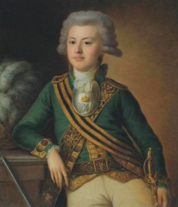 Portrait of Yakov Ivanovich Likhachov, Podporuchik of the Semyonovsky Life-Guards Regiment