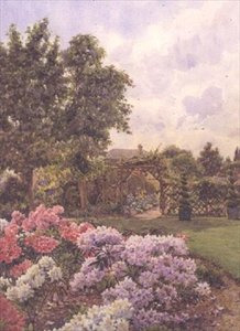 Rhododendrons by Ernest Arthur Rowe