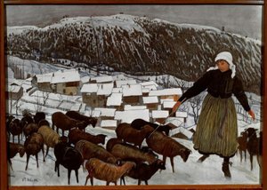 The Goat Herder by Ernest Bieler