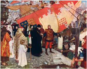 The Departure of John and Sebastian Cabot from Bristol in 1497