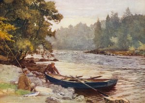 The Tay Below Stobhall by Ernest Edward Briggs
