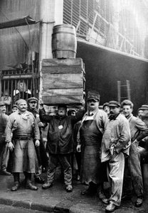 Porters at the Central Market, Paris