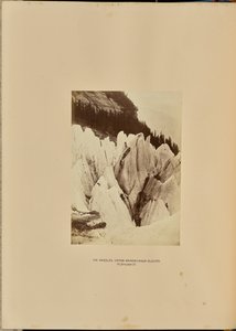 Ice Needles - Unter Grindelwald Glacier by Ernest H. Edwards