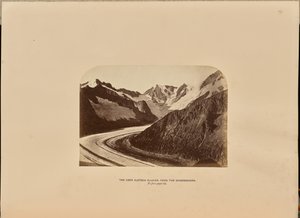 The Ober Aletsch Glacier from the Sparrenhorn by Ernest H. Edwards