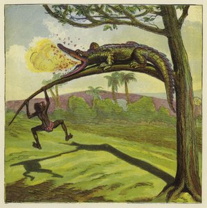 Crocodile by Ernest Henry Griset