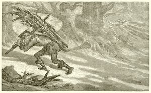 The Old Man and Death by Ernest Henry Griset