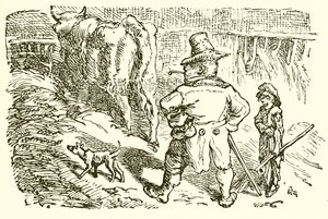 The Stag in the Ox-Stall by Ernest Henry Griset
