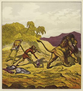 The Lion Leaving John Bold