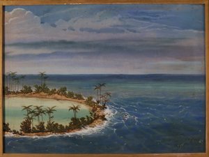 Triptych of an Atoll by Ernest Henry Griset