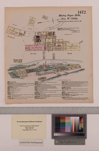 Marley Paper Mills, Maryland, Hexamer General Surveys, 1880 by Ernest Hexamer