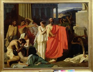 Oedipus and Antigone Being Exiled to Thebes, 1843
