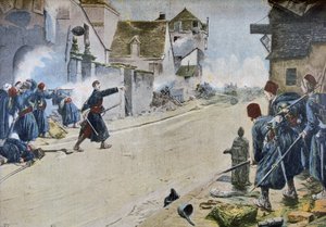 Paul Deroulede at the Battle of Montbeliard by Ernest Jean Delahaye
