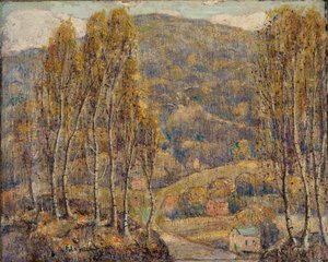 Beeches by Ernest Lawson