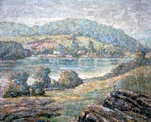 Morning Light, River Valley, Connecticut by Ernest Lawson