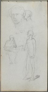 Sketchbook, page 12: Multiple Figures