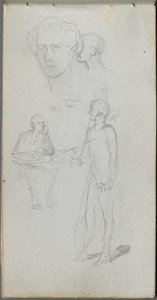 Sketchbook, Page 12: Multiple Figures