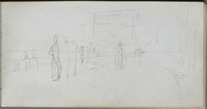 Sketchbook, page 40: Perspective Study