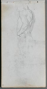 Sketchbook, Page 51: Figure Study
