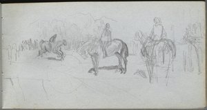 Sketchbook, Page 52: Figure Study