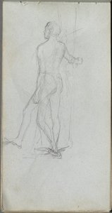 Sketchbook, Page 60: Nude Male Study