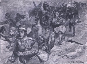 Flight of the Greeks at Larissa
