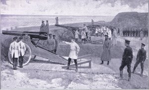 The Investment of Port Arthur. In One of the Ports Guarding the Russian Harbour
