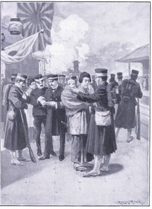 Troops Leaving Tokyo