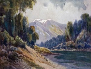 Lake Nahuel Huapi by Ernest William Christmas